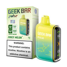 Crazy Melon Flavored Geek bar Pulse Disposable Vape Device - 15000 Puffs | everythingvapes.com - 10PK