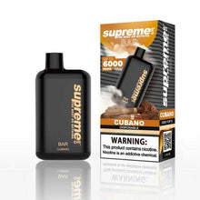 Cubano Flavored Supreme BAR Disposable Vape Device 6000 Puffs 3PK | everythingvapes.com