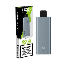 Dessert Breeze Flavored HQD Cuvie Slick Disposable Vape Device 6000 Puffs - 10 Pack | everythingvapes.com
