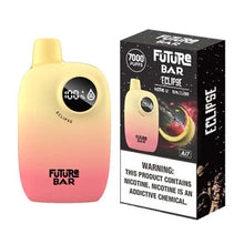 Eclipse (Strawberry Banana) Flavored Future Bar Ai7 Disposable Vape Device 7000 Puffs 10PK | everythingvapes.com