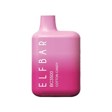 Cotton Candy Flavored EB Create (formerly EB Design)BC3500 Disposable Vape Device giving 3500 Puffs