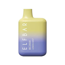 Lemon Mint Flavored EB Design (formerly Elf Bar) BC3500 Disposable Vape Device giving 3500 Puffs