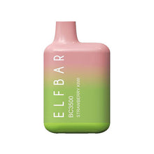 Strawberry Kiwi Flavored EB Design (formerly Elf Bar) BC3500 Disposable Vape Device giving 3500 Puffs