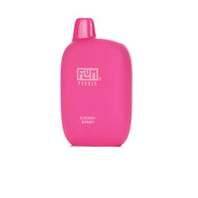 Cherry Berry Flavored Flum Pebble 6000 Disposable Vape Device giving 6000 Puffs | everythingvapes.com - 1PC