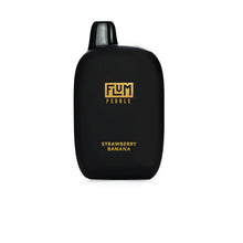 Strawberry Banana Flum Pebble 6000 Disposable Vape Device 6000 Puffs | everythingvapes.com - 3PK