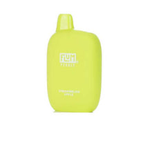 Strawmelon Apple Flavored Flum Pebble 6000 Disposable Vape Device giving 6000 Puffs | everythingvapes.com - 3PK