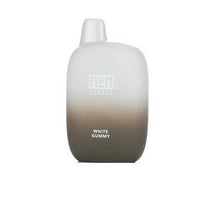 White Gummy Flavored Flum Pebble 6000 Disposable Vape Device giving 6000 Puffs | everythingvapes.com - 1PC