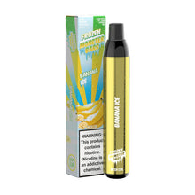 Frozen Banana Ice Flavored Monster Bars Disposable Vape Device 3500 puffs
