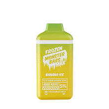 Monster Bars MAX Disposable Vape Device by Jam Monster - 6PK Frozen Banana Ice