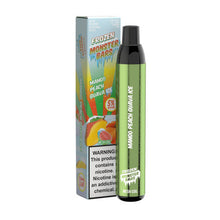 Frozen Mango Peach Guava Ice Flavored Monster Bars Disposable Vape Device 3500 puffs