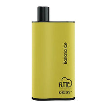 Fume INFINITY Disposable Vape Device flavored Banana Ice 3500 Puffs