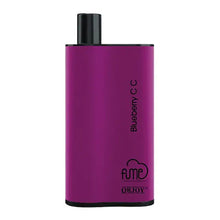 Fume INFINITY Disposable Vape Device flavored Blueberry CC (Cotton Candy) 3500 Puffs