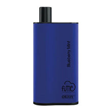 Fume INFINITY Disposable Vape Device flavored Blueberry Mint 3500 Puffs