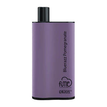 Fume INFINITY Disposable Vape Device flavored Bluerazz Pomegranate 3500 Puffs