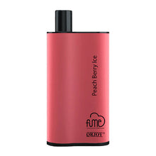 Fume INFINITY Disposable Vape Device flavored Peach Berry Ice 3500 Puffs