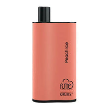 Fume INFINITY Disposable Vape Device flavored Peach Ice 3500 Puffs