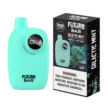 Galactic Mint (Mint) Flavored Future Bar Ai7 Disposable Vape Device 7000 Puffs 10PK | everythingvapes.com