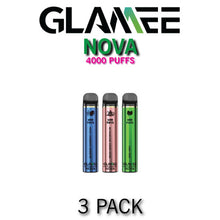 Glamee Nova Disposable Vape Device | 4000 PUFFS - 3PK