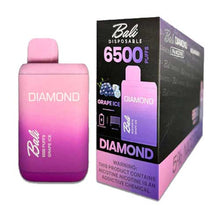 Grape Ice Flavored Bali DIAMOND Disposable Vape Device 6500 puffs