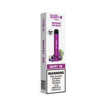 Grapey Ice Flavored Squid 1.6K Disposable Vape Device