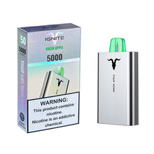 Green Apple Flavored Ignite v50 Disposable Vape Device - 5000 Puffs | everythingvapes.com - 1PC