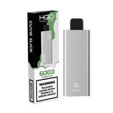 Guava Ice Flavored HQD Cuvie Slick Disposable Vape Device 6000 Puffs - 10 Pack | everythingvapes.com