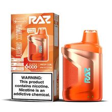 Hawaii Sunset Flavored Raz CA6000 Zero Disposable Vape Device - 6000 Puffs | everythingvapes.com - 3PK