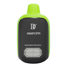 Honeydew Pineapple Flavored Death Row Snoop Dogg 5000 Puffs QRJOY Disposable Vape 5000 Puffs