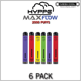 Hyppe Max Flow Mesh Disposable Vape Device - 6PK