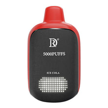 Ice Cola Flavored Death Row Snoop Dogg 5000 Puffs QRJOY Disposable Vape 5000 Puffs