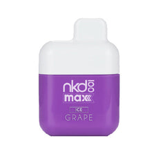 Ice Grape Flavored NKD 100MAX Disposable Vape Device - 4500 Puffs | everythingvapes.com - 10PK