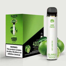 Key Lime Pie Glamee Nova Disposable Vape Device 4000 Puffs - EveryThing Vapes