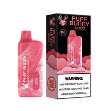 Kiwi Strawberry Flavored Puff Bunny 8000 Puffs Disposable Vape