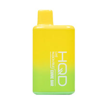 6 Pack Lime Passion Fruit Flavored HQD Cuvie BAR Disposable Vape Device 7000 Puffs | everythingvapes.com