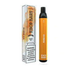 Mango Ice Flavor Esco Bars MESH By Pastel Cartell vape with 2500 puffs