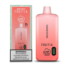 Melon Berries Flavored Fume FRUITIA Disposable Vape Device - 8000 Puffs | everythingvapes.com - 6PK