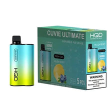 Melon Berry flavored HQD Cuvie ULTIMATE Disposable Vape Device 5000 Puffs