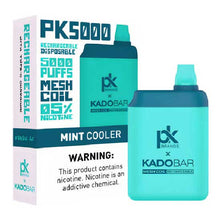 Mint Cooler Flavored Pod King x Kado Bar PK5000 Disposable Vape Device - 5000 Puffs | everythingvapes.com - 3PK