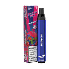 Mixed Berry Flavored Monster Bars Disposable Vape Device 3500 puffs