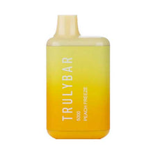 Peach Freeze Flavored Truly Bar Elf 5000 Disposable Vape Device