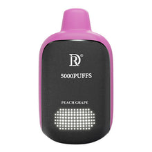 Peach Grape Flavored Death Row Snoop Dogg 5000 Puffs QRJOY Disposable Vape 5000 Puffs