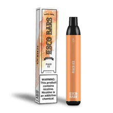 Peach Ice Flavor Esco Bars MESH By Pastel Cartell vape with 2500 puffs