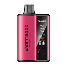 Peach Ice Flavored Glamee GT8000 Disposable Vape 8000 PUFFS