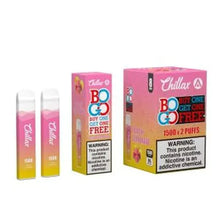Peach Lemonade Flavored Chillax Disposable Vape with 1200 puffs