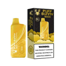 Pineapple Strawmango Flavored Puff Bunny 8000 Puffs Disposable Vape