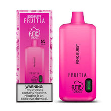Pink Burst Flavored Fume FRUITIA Disposable Vape Device - 8000 Puffs | everythingvapes.com - 6PK