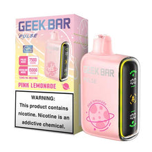 Pink Lemonade Flavored Geek bar Pulse Disposable Vape Device - 15000 Puffs | everythingvapes.com - 10PK