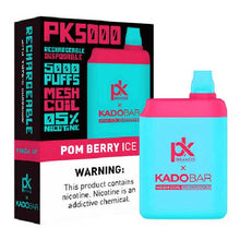 Pom Berry Ice Flavored Pod King x Kado Bar PK5000 Disposable Vape Device - 5000 Puffs | everythingvapes.com - 1PC
