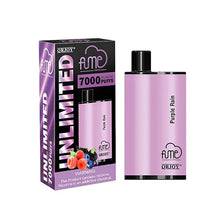 Purple Rain Flavored Fume UNLIMITED Disposable Vape Device