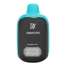Rainbow Pop Flavored Death Row Snoop Dogg 5000 Puffs QRJOY Disposable Vape 5000 Puffs
